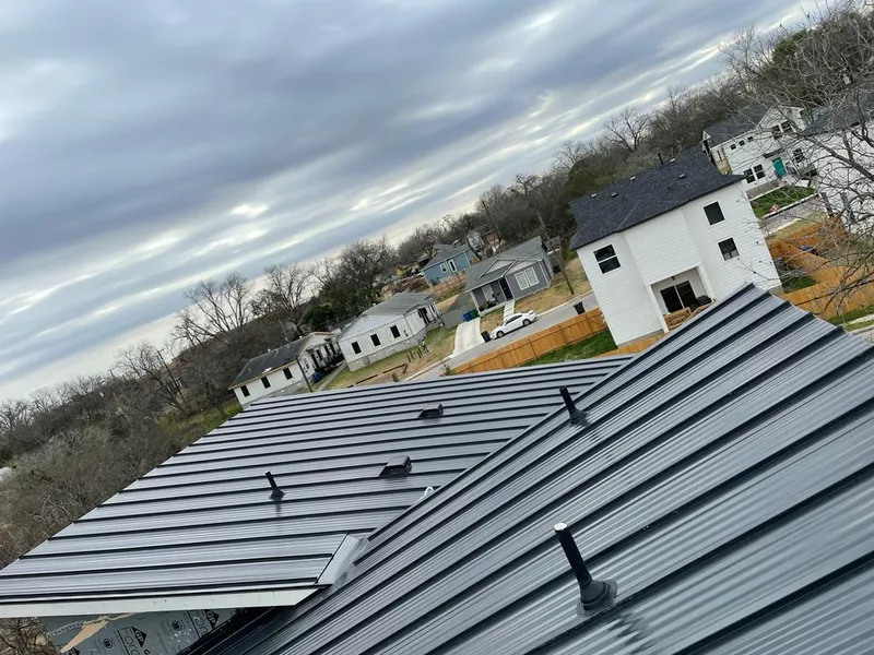 Standing seam metal roof panels with vents for Skylight Repair in West Whiteland
